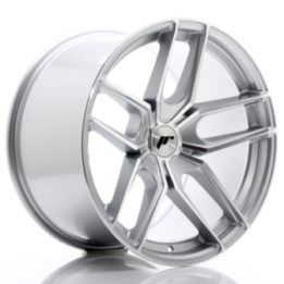 Japan Racing JR25 19x11 ET20-40 5H BLANK Silver Machined Face