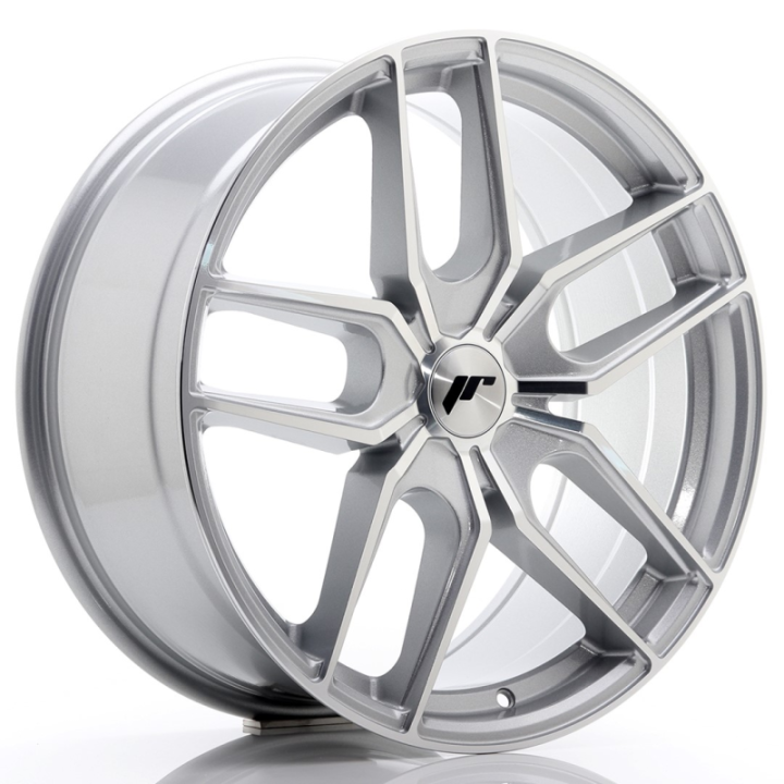 Japan Racing JR25 19x8,5 ET20-40 5H BLANK Silver Machined Face