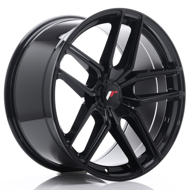 Japan Racing JR25 20x10 ET20-40 5H BLANK Gloss Black