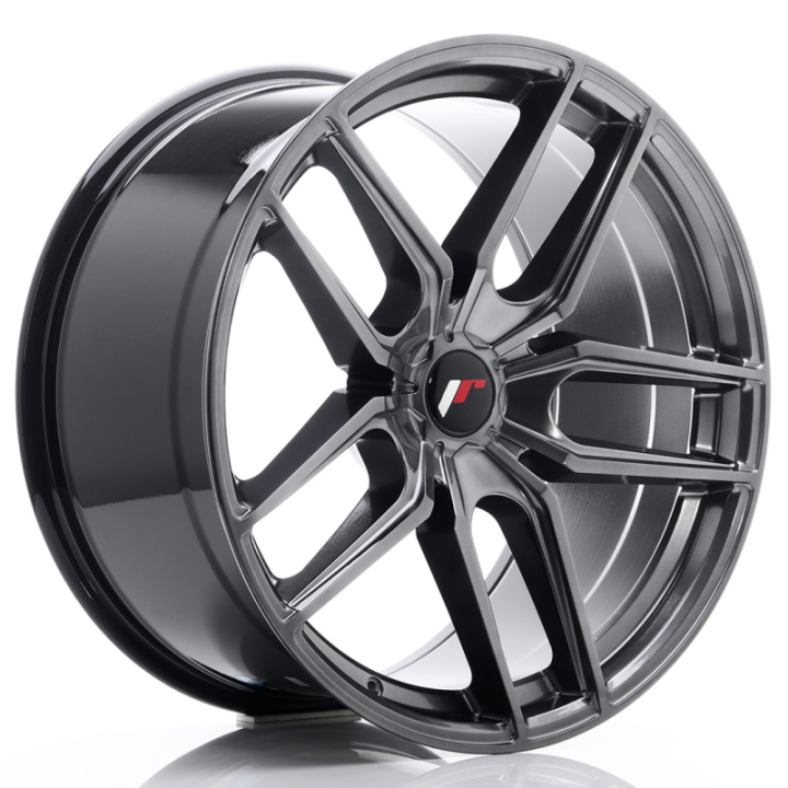 Japan Racing JR25 20x10 ET20-40 5H BLANK Hyper Black