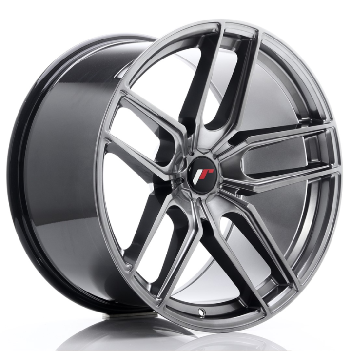 Japan Racing JR25 20x11 ET20-40 5H BLANK Hyper Black