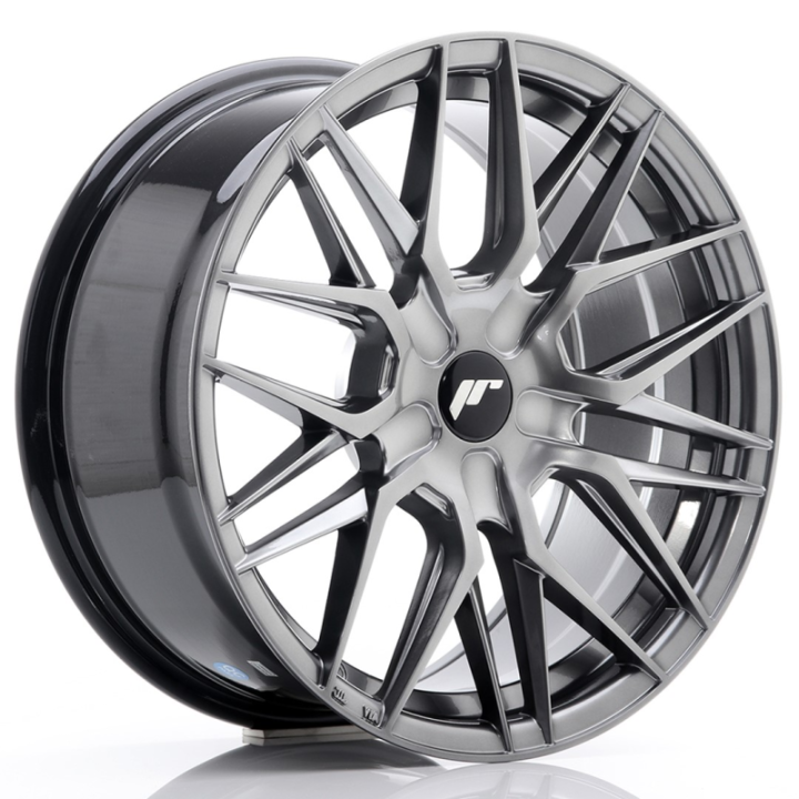 Japan Racing JR28 17x8 ET25-40 BLANK Hyper Black