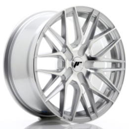 Japan Racing JR28 17x8 ET25-40 BLANK Silver Machined Face