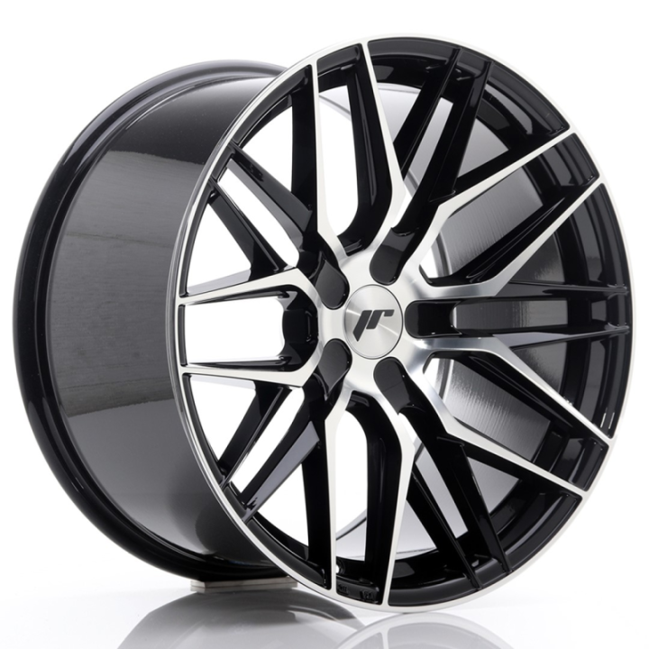 Japan Racing JR28 19x10,5 ET20-40 5H BLANK Gloss Black Machined Face