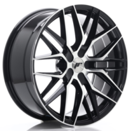 Japan Racing JR28 20x8,5 ET20-40 5H BLANK Gloss Black Machined Face