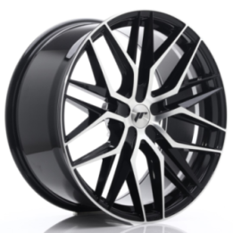 Japan Racing JR28 22x10,5 ET15-50 5H BLANK Gloss Black Machined Face