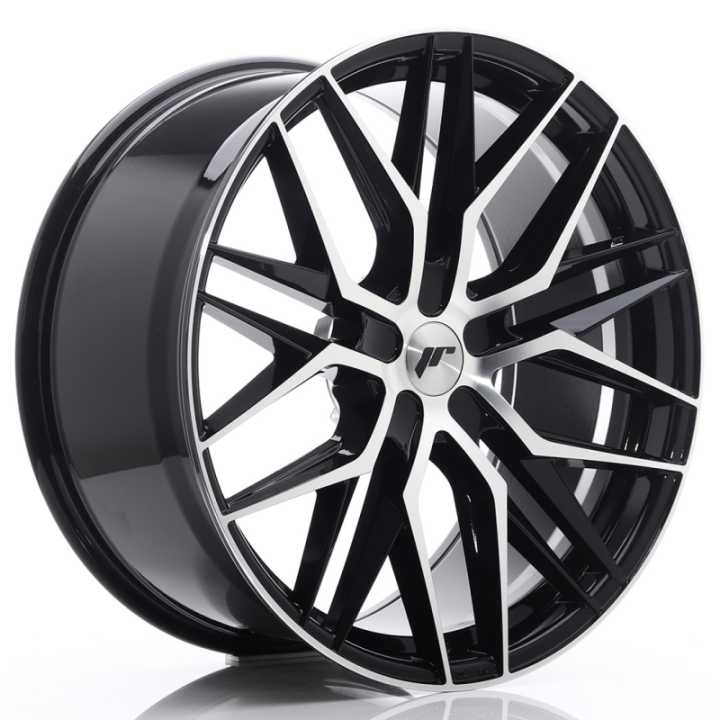 Japan Racing JR28 22x10,5 ET15-50 5H BLANK Gloss Black Machined Face
