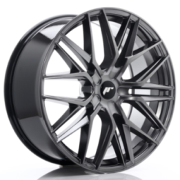 Japan Racing JR28 22x9 ET30-45 5H BLANK Hyper Black