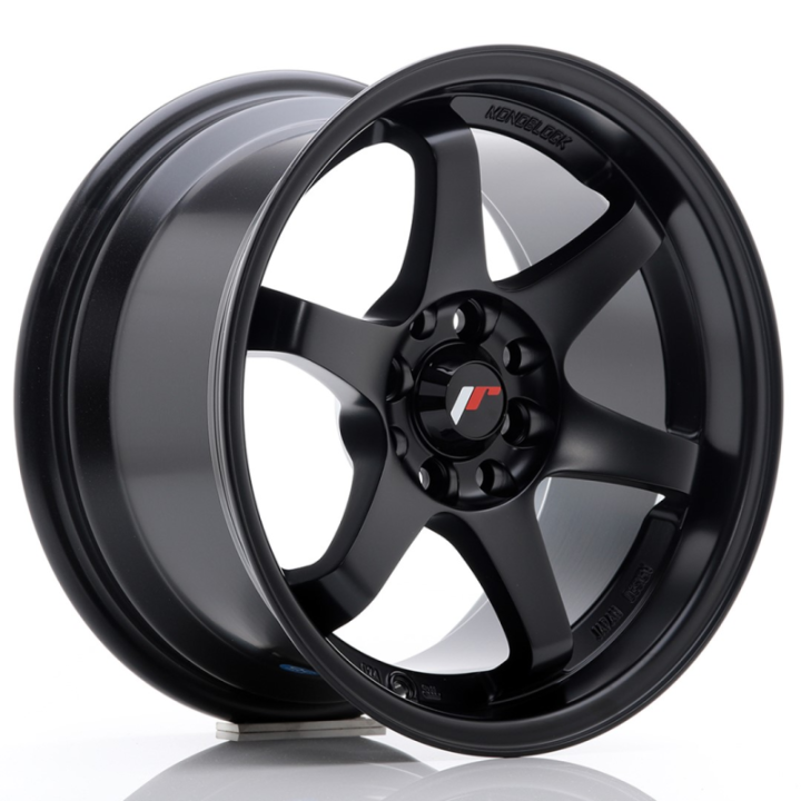 Japan Racing JR3 15x8 ET25 4x100/114 Matt Black