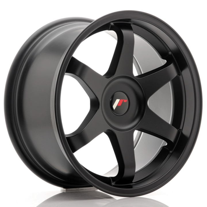 Japan Racing JR3 18x9 ET35-40 BLANK Matt Black