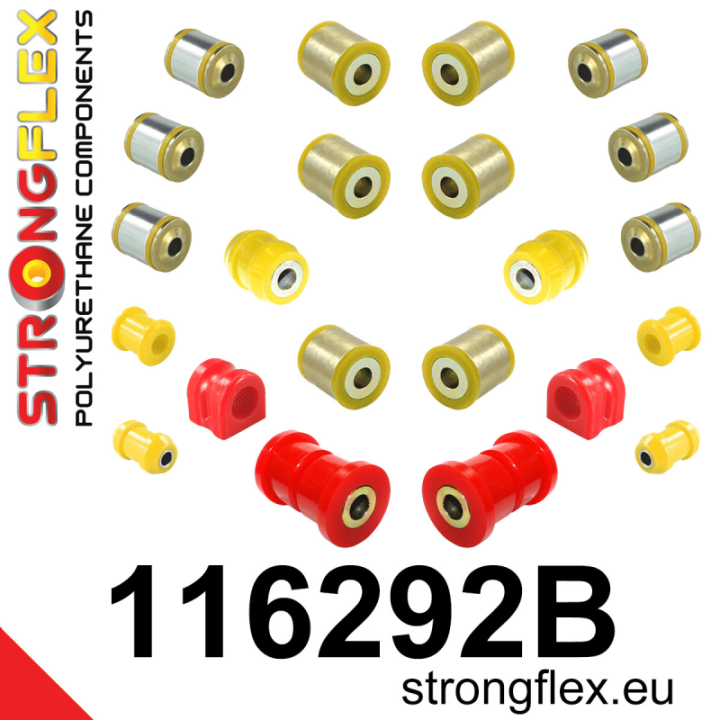 116292B: Zestaw tylnego zawieszenia