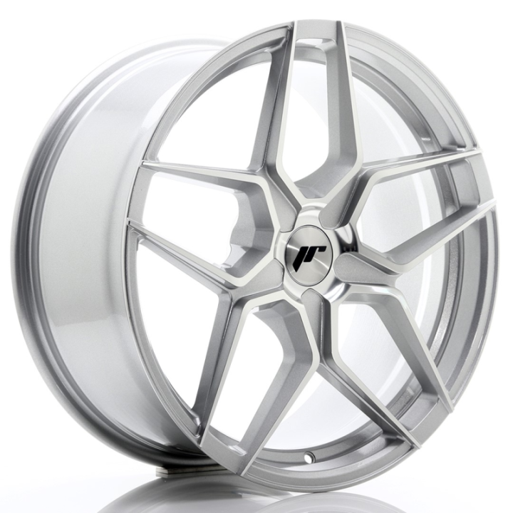 Japan Racing JR34 19x8,5 ET20-40 5H BLANK Silver Machined Face