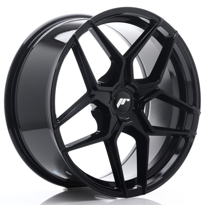 Japan Racing JR34 20x9 ET20-40 5H BLANK Gloss Black