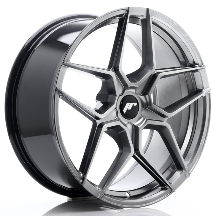 Japan Racing JR34 20x9 ET20-40 5H BLANK Hyper Black