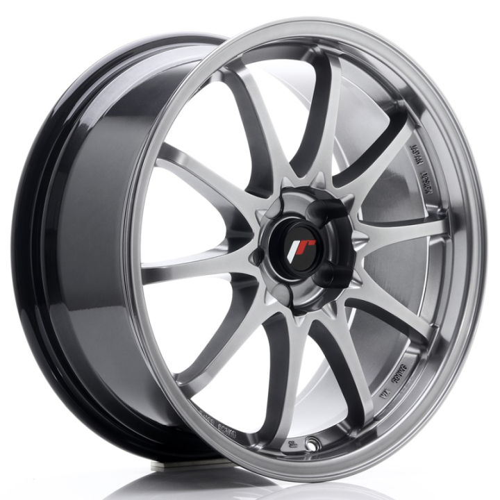 Japan Racing JR5 18x8 ET35 5H BLANK Hyper Black