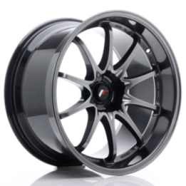 Japan Racing JR5 19x10.5 ET12 5H BLANK Hyper Black