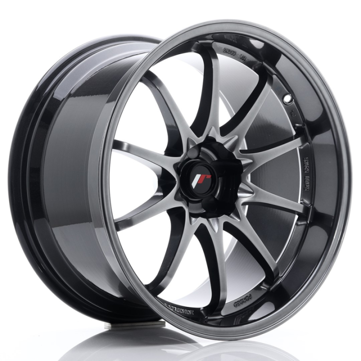 Japan Racing JR5 19x10.5 ET12 5H BLANK Hyper Black