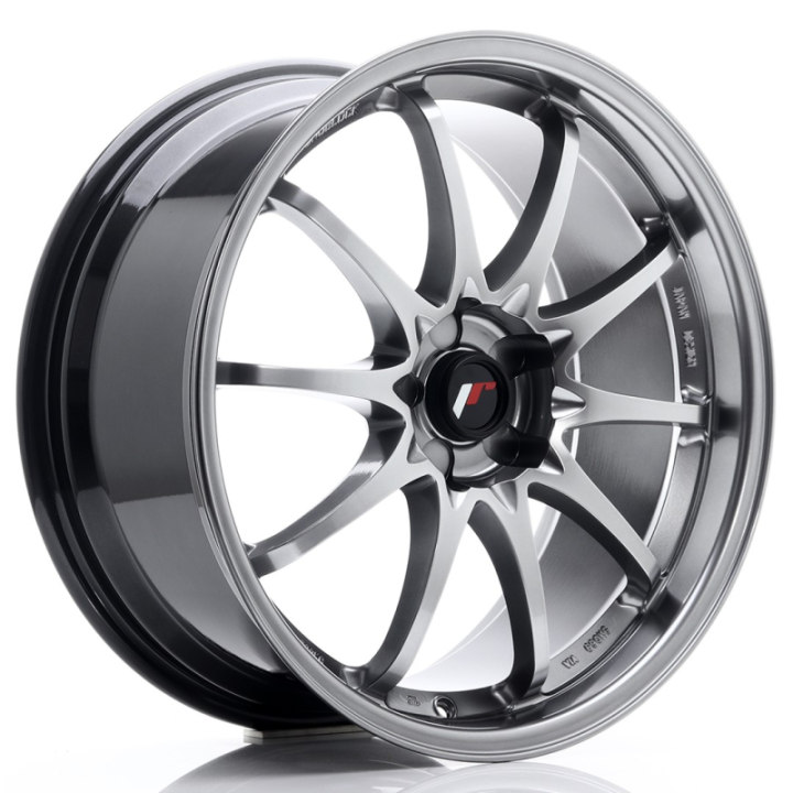 Japan Racing JR5 19x8.5 ET43 5H BLANK Hyper Black