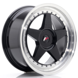 Japan Racing JR6 18x8,5 ET20-40 BLANK Gloss Black w/Machined