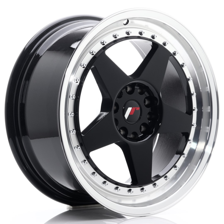 Japan Racing JR6 18x8,5 ET22 5x114,3/120 Gloss Black w/Machined