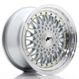 Japan Racing JR9 16x8 ET25 BLANK Silver w/Machined Lip