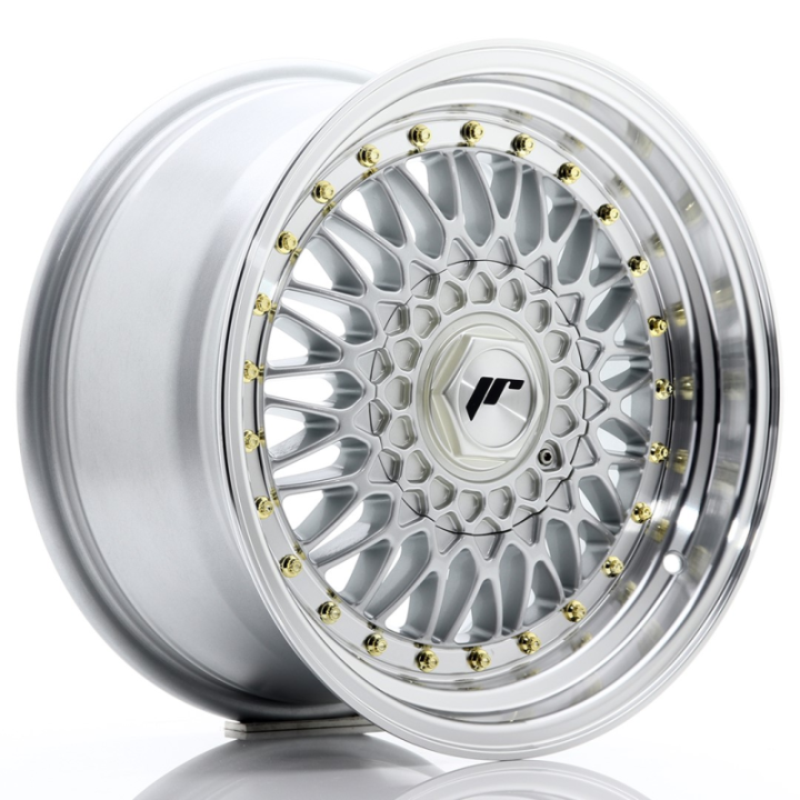 Japan Racing JR9 16x8 ET25 BLANK Silver w/Machined Lip