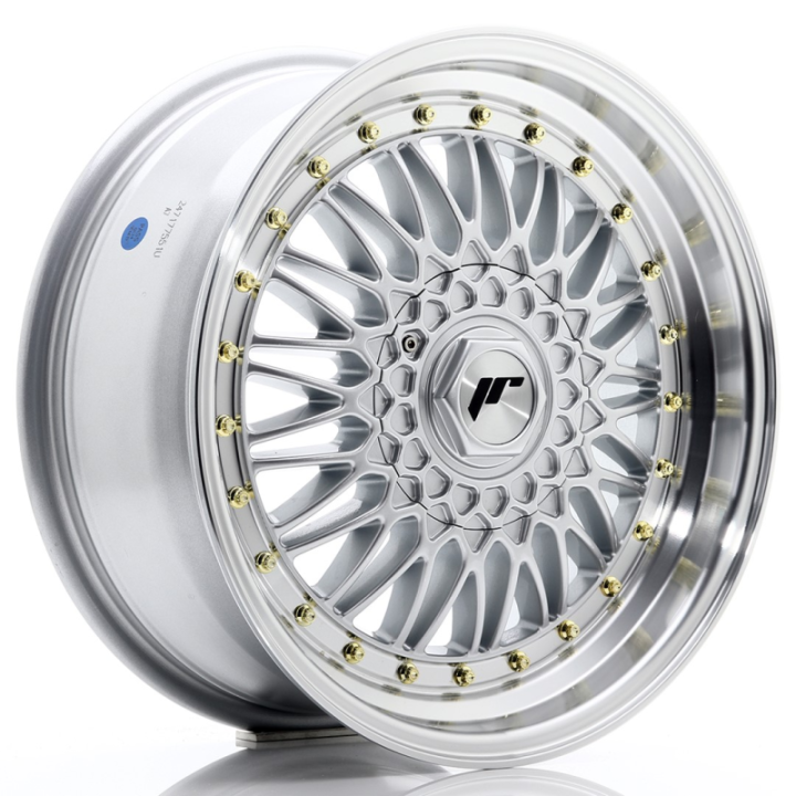 Japan Racing JR9 17x7,5 ET35 4x100/114 Silver w/Machined Lip