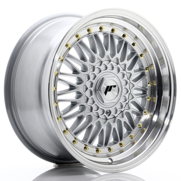 Japan Racing JR9 17x8,5 ET20 4x100/114 Silver w/Machined Lip