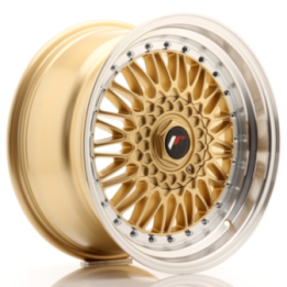 Japan Racing JR9 17x8,5 ET20 5x112/120 Gold w/Machined Lip