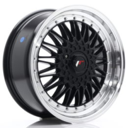 Japan Racing JR9 18x8 ET35-40 BLANK Gloss Black w/Machined Lip