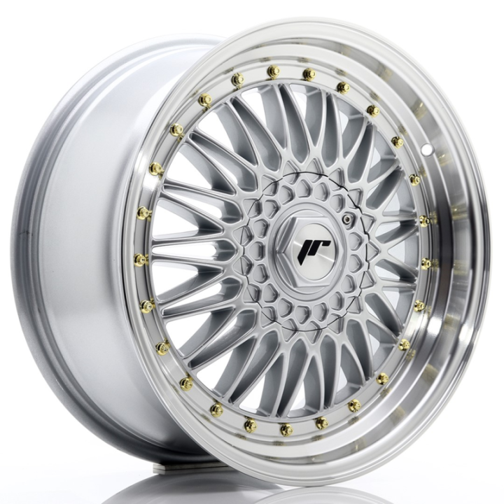 Japan Racing JR9 18x8 ET40 5x112/114 Silver w/Machined Lip