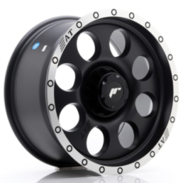 Japan Racing JRX4 17x8.5 ET20-35 BLANK Matt Black w/Machined Lip