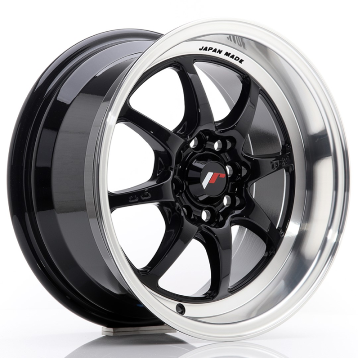 Japan Racing TF2 15x7,5 ET30 4x100/114 Gloss Black