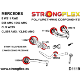 Strongflex 116246A: Zestaw przedniego zawieszenia SPORT