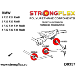 Strongflex 036049B: Zestaw zawieszenia przedniego