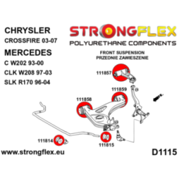 Strongflex 116240A: Kompletny zestaw zawieszenia SPORT