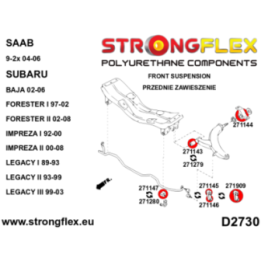 Strongflex 276239B: Zestaw łączników stabilizatora