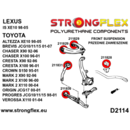 Strongflex 216231B: Kompletny zestaw zawieszenia