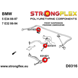 Strongflex 036171A: Zestaw zawieszenia przedniego SPORT