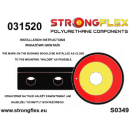 Strongflex 036206B: Zestaw tulei zawieszenia