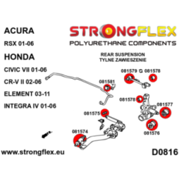 Strongflex 086170B: Zestaw zawieszenia tylnego