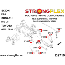 Strongflex 276193A: Zestaw zawieszenia tylnego SPORT
