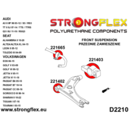 Strongflex 226174B: Kompletny zestaw zawieszenia