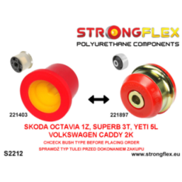 Strongflex 226167A: Zestaw zawieszenia przedniego SPORT