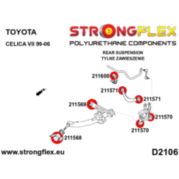Strongflex 216162B: Zestaw tylnego zawieszenia