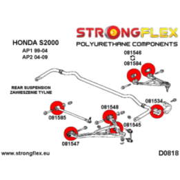 Strongflex 086152B: Zestaw poliuretanowy tylnego zawieszenia AP2