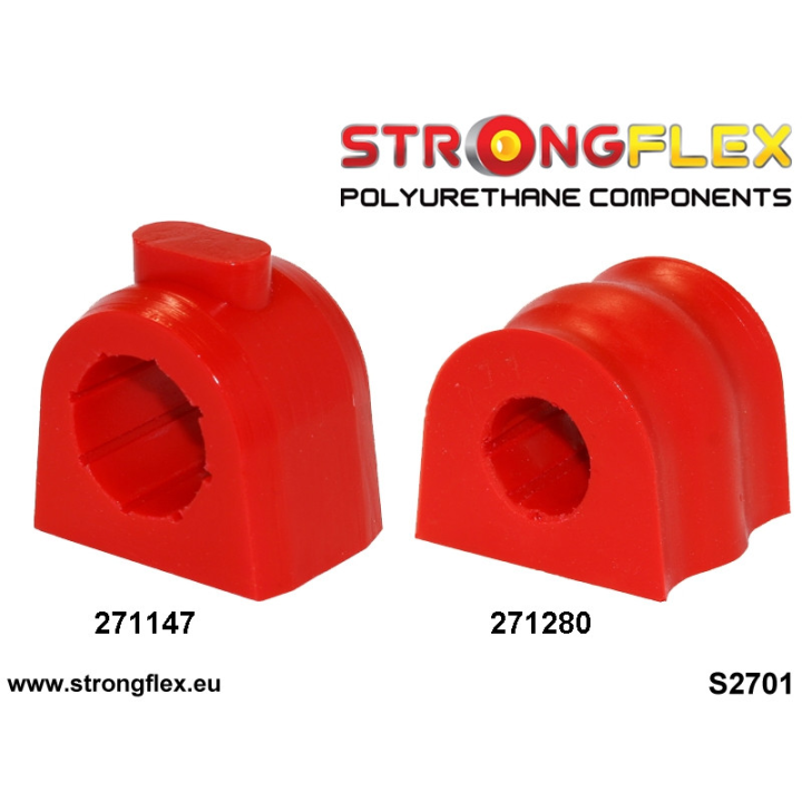 Strongflex 276077B: Zestaw poliuretanowy zawieszenia kompletny