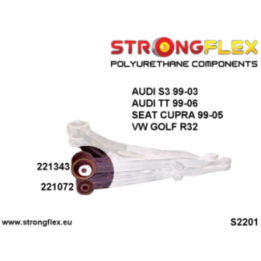 Strongflex 226086A: Zestaw zawieszenia przedniego SPORT