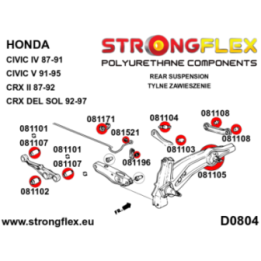 Strongflex 086130A: Kompletny zestaw zawieszenia SPORT