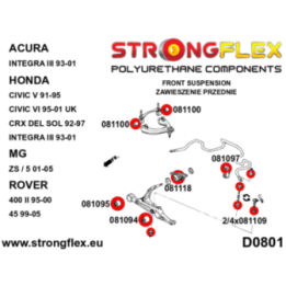 Strongflex 086069B: Kompletny zestaw zawieszenia